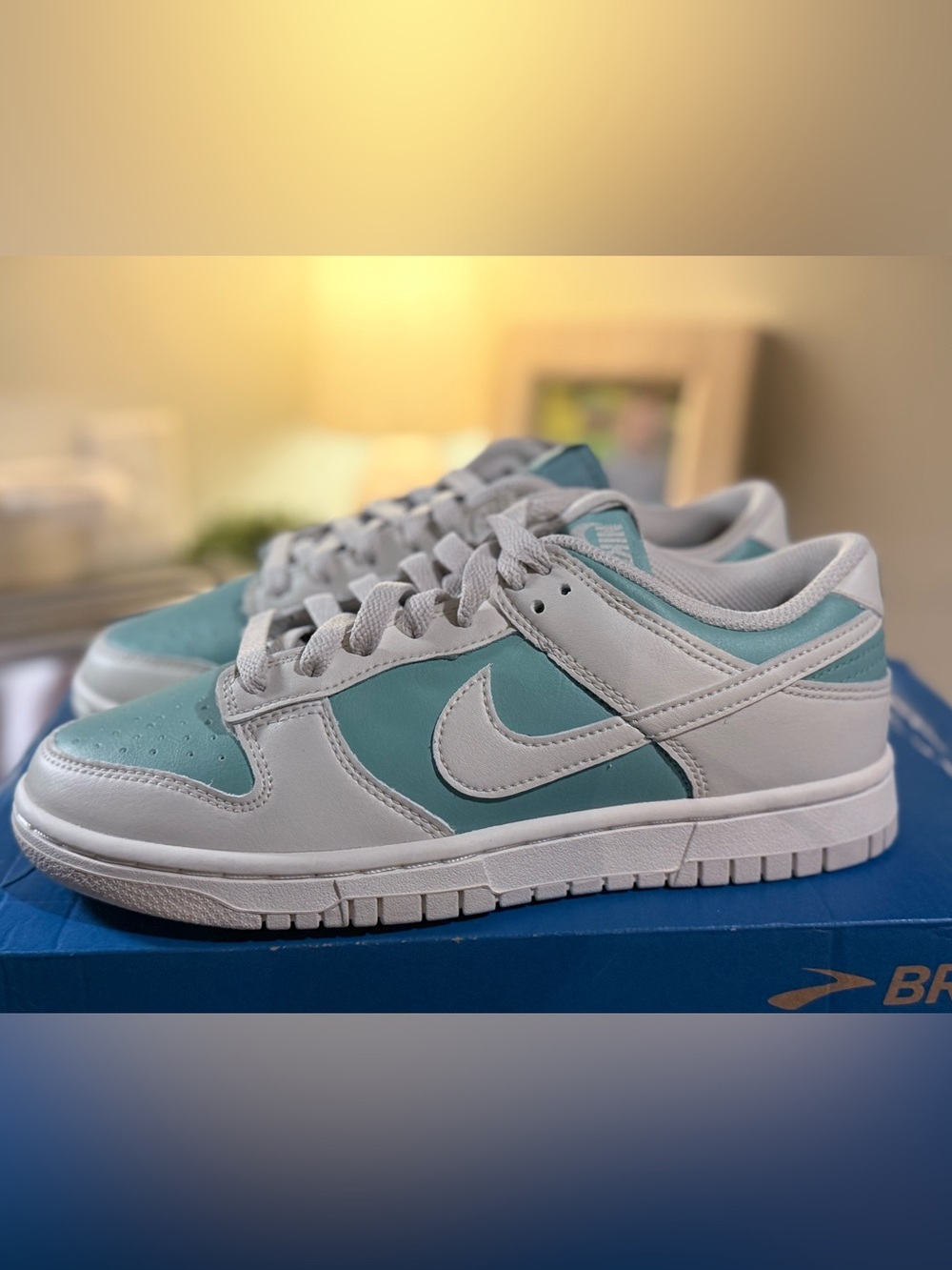 Nike Dunk Low Retro "Denim Turquoise" - Picture 2 of 6